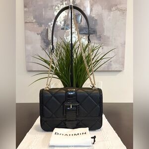 Brahmin Rosalie 2-way Quilted Leather Bag